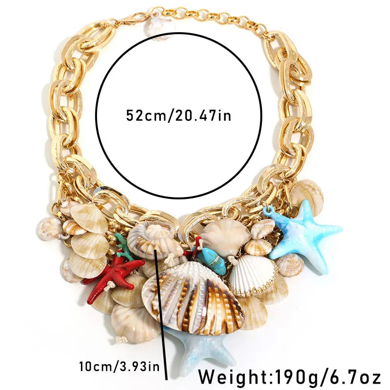 Marine Charm Necklace