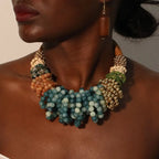 Cluster Bead Necklace