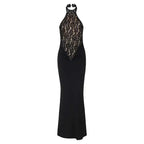 Cecilia Lace Halter Dress