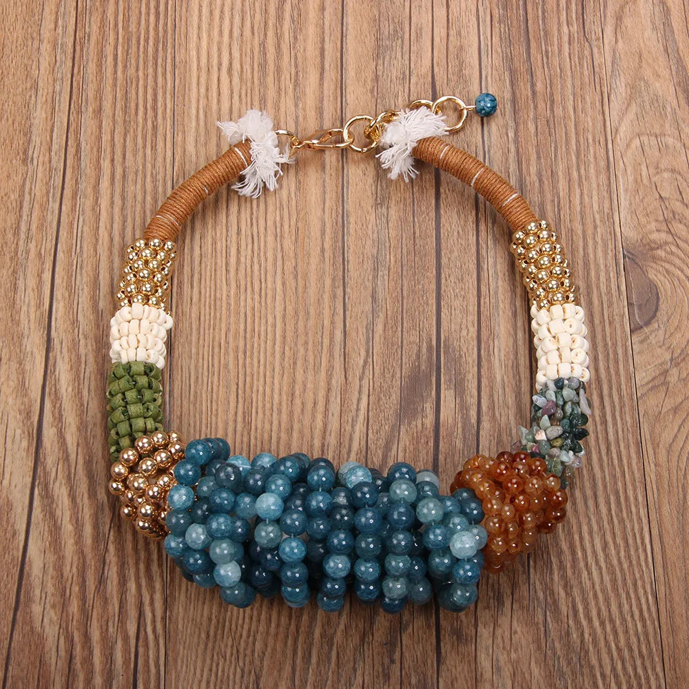 Cluster Bead Necklace