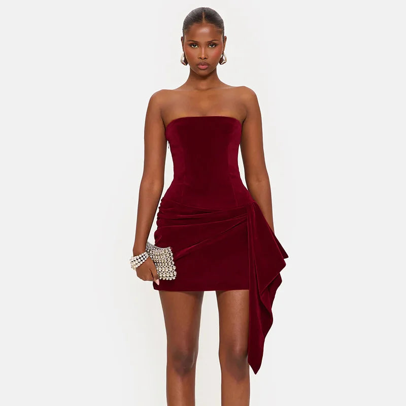 Lisa Strapless Mini Dress
