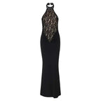 Cecilia Lace Halter Dress
