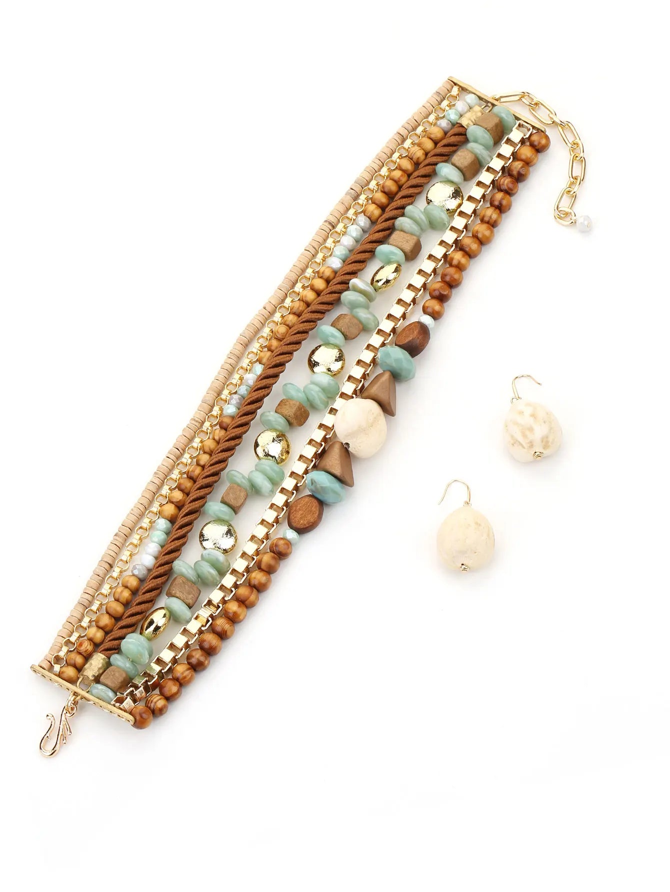 Multi Strand Bead Necklace