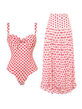 Seaside Polka Swim Set