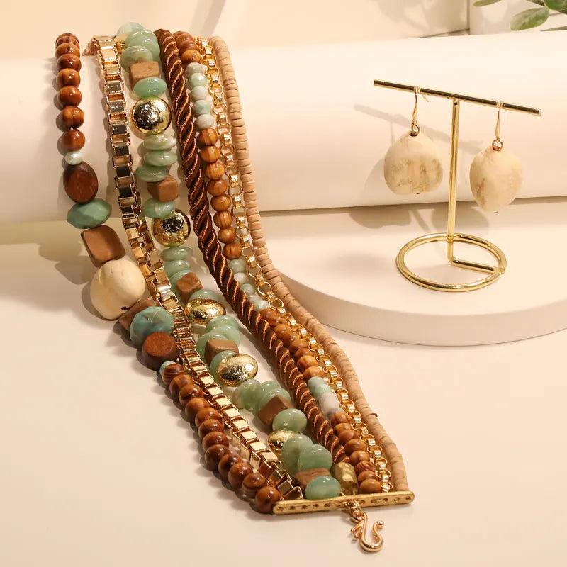 Multi Strand Bead Necklace