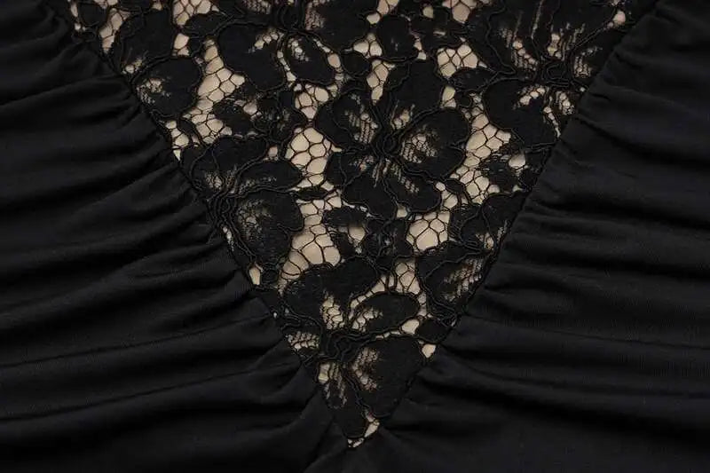 Cecilia Lace Halter Dress