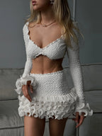 Vanessa Ruffles Skirt