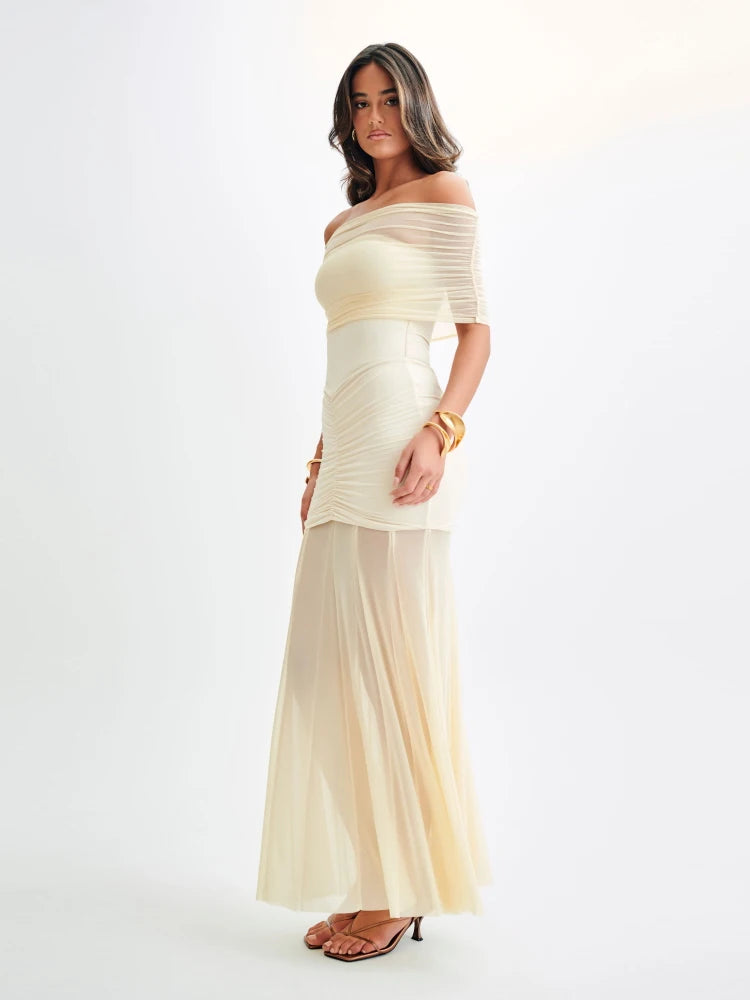 Laura Off-Shoulder Dress