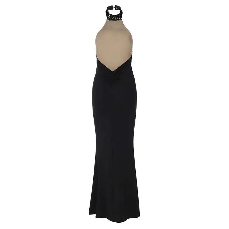 Cecilia Lace Halter Dress