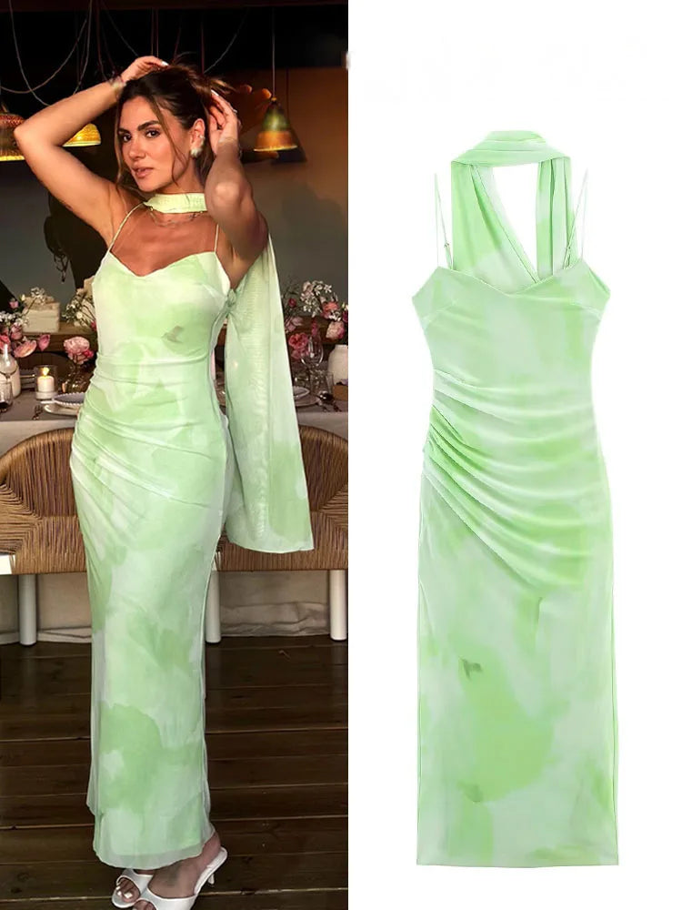 Sarah Holiday Midi Dress