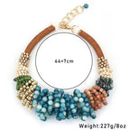 Cluster Bead Necklace