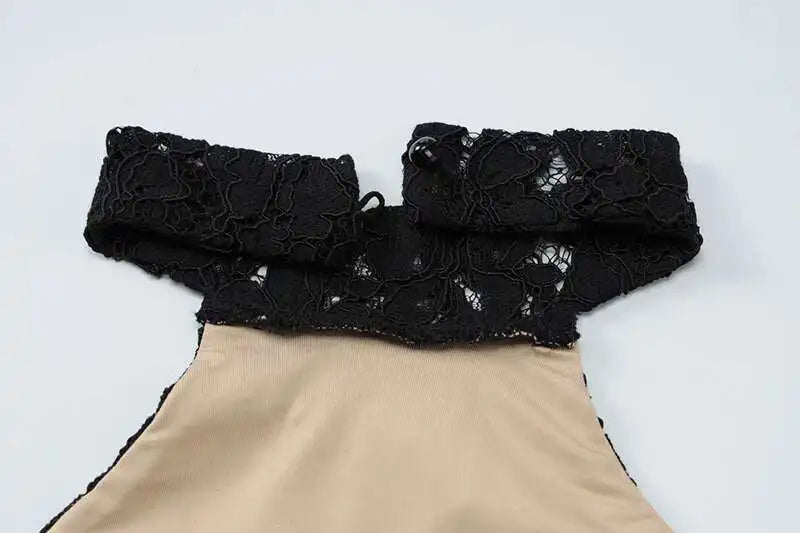 Cecilia Lace Halter Dress