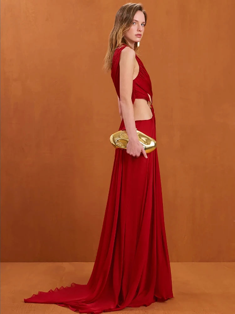 Rebecca Cut Out Maxi Dress