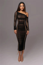 Duna Hug Me Midi Dress - Virago Wear - Dresses, Midi Dress, New arrivals - Dresses