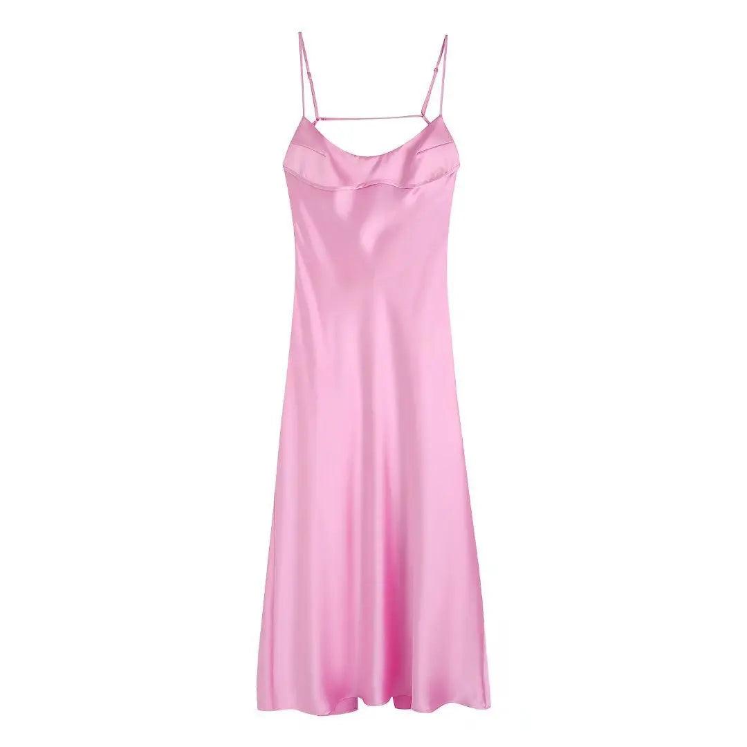 Evelise Satin Dress