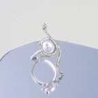 Jailyn Snake Pearl Ring - Virago Wear - Accessories, New arrivals, Rings - Rings