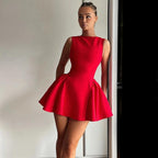 Maren A-Line Mini Dress - Virago Wear - dress, Dresses, Mini Dress, New arrivals - Dresses