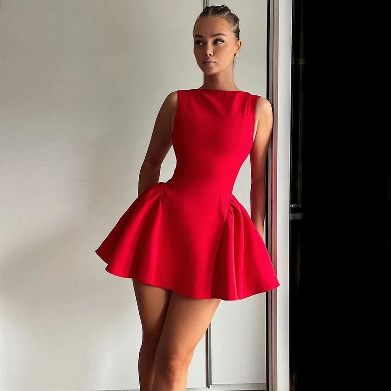 Maren A-Line Mini Dress - Virago Wear - dress, Dresses, Mini Dress, New arrivals - Dresses