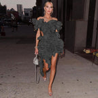 Catalina Butterfly Sleeve Dress - Virago Wear - Dresses, Mini Dress - Dresses