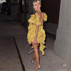 Catalina Butterfly Sleeve Dress - Virago Wear - Dresses, Mini Dress - Dresses